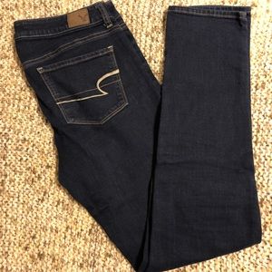 American eagle skinny jeans (size 10 long)